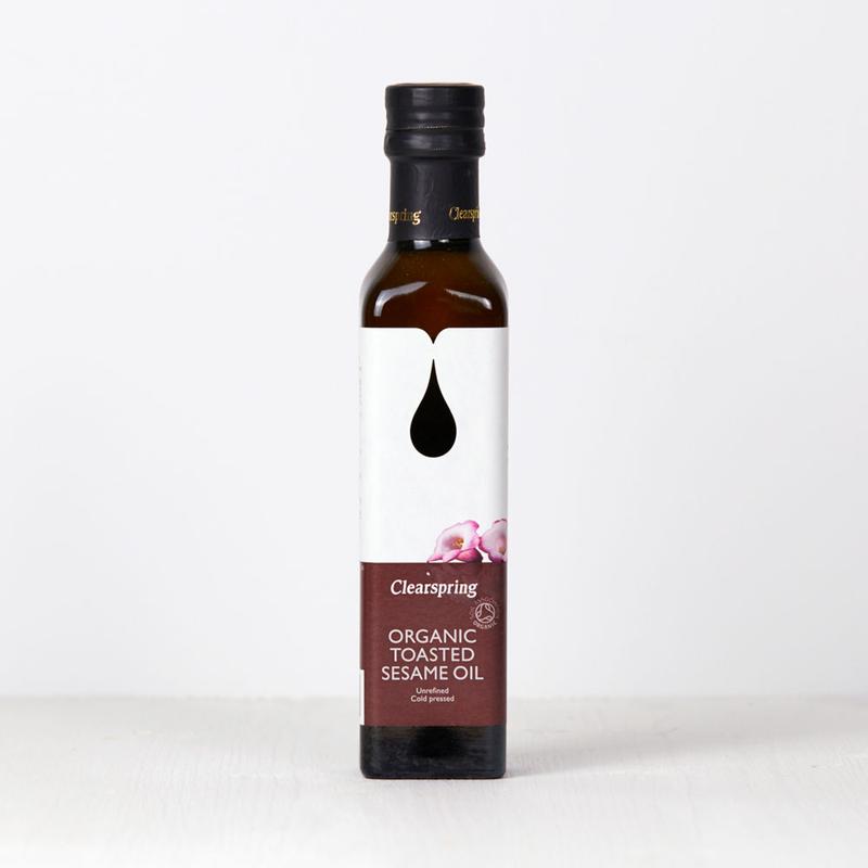 Clearspring Toasted Sesame Oil 250ml - Organic Delivery Company