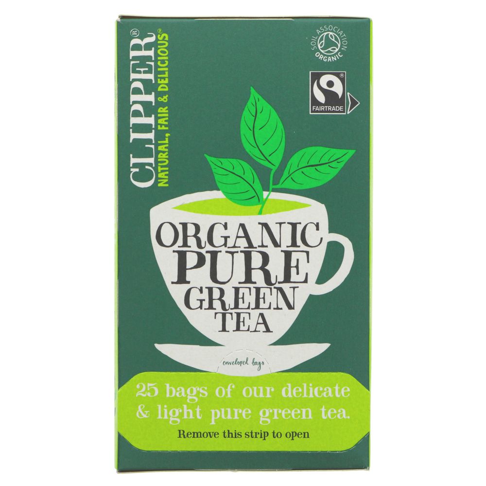 Clipper Green Tea 25 bags - Organic Delivery Company