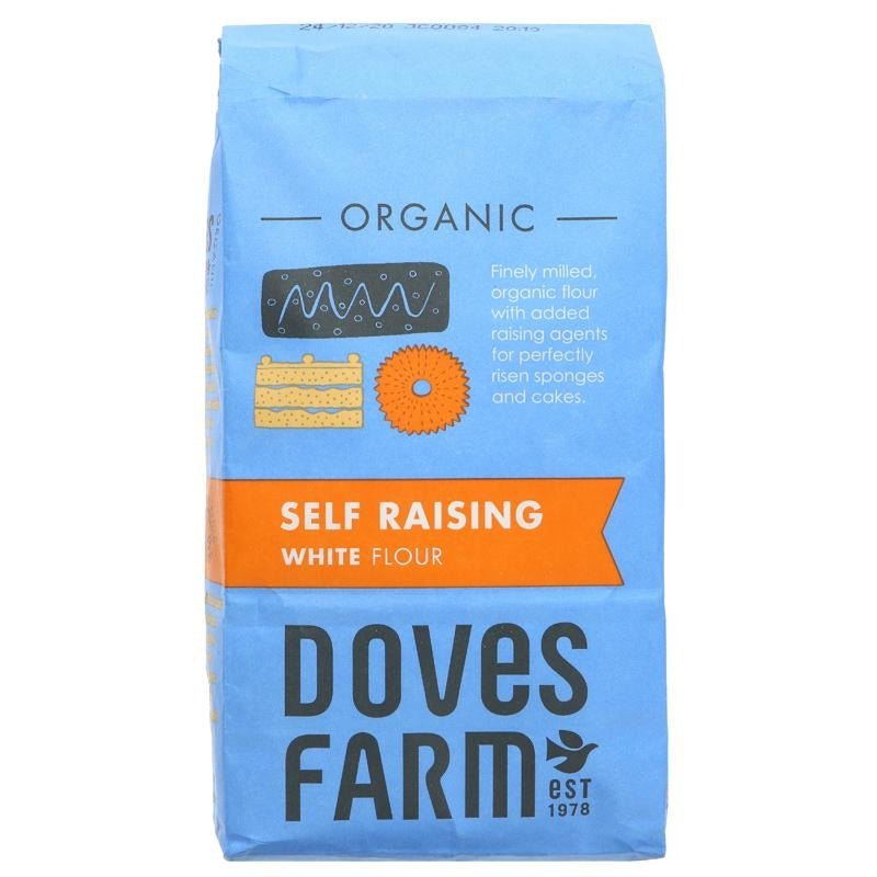 Doves Farm Self-Raising White Flour 1kg - Organic Delivery Company