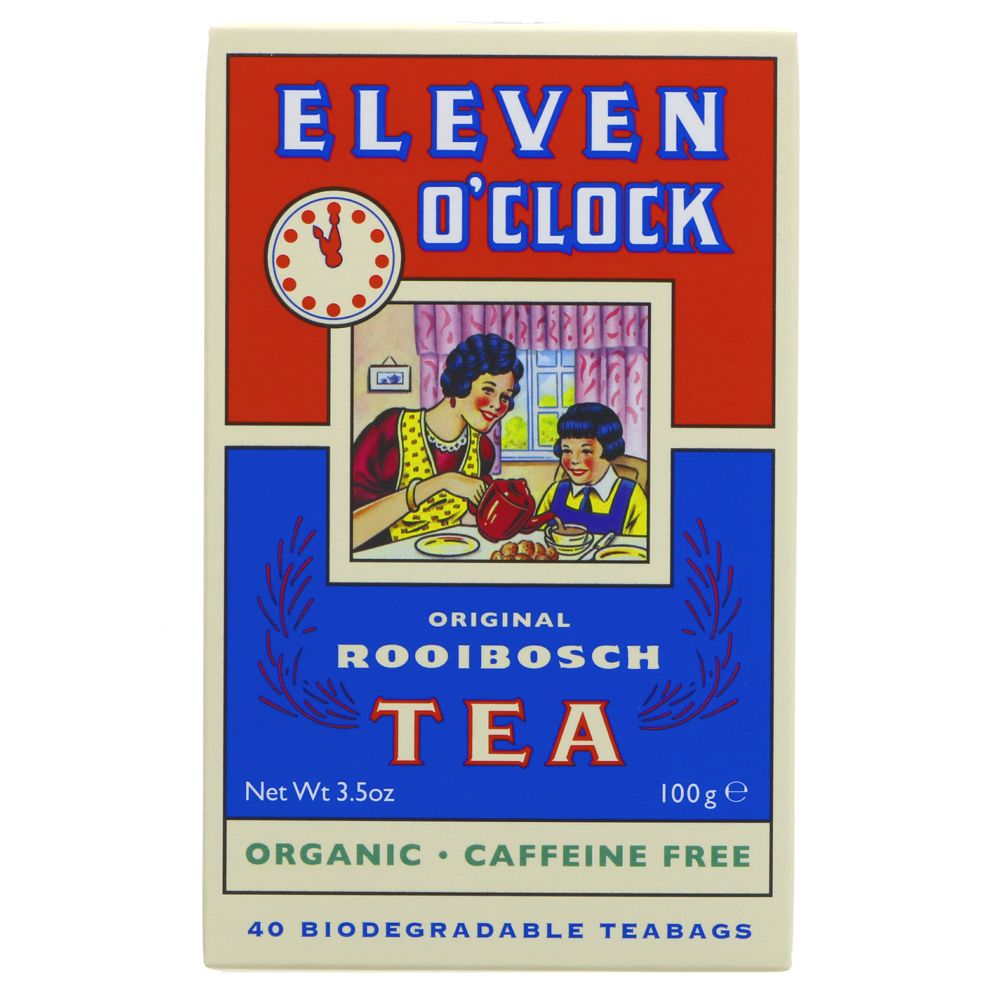 Eleven O'Clock Rooibos Tea 40 bags - Organic Delivery Company