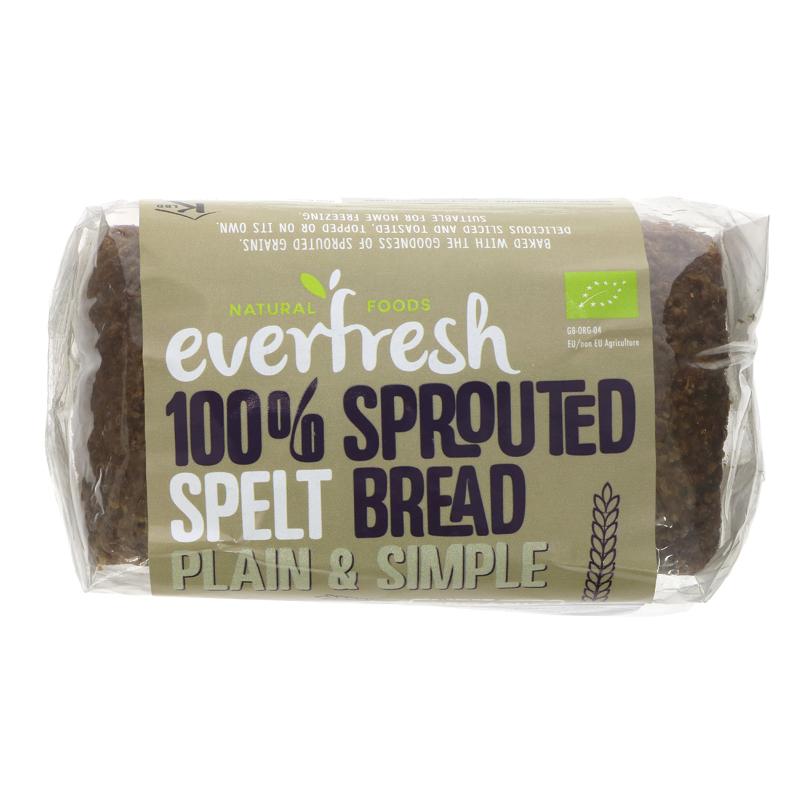 Everfresh Sprouted Spelt Bread 400g - Organic Delivery Company