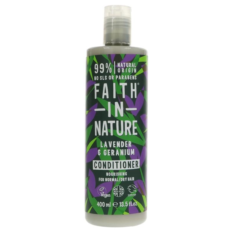 Faith in Nature Wild Rose Conditioner 400ml - Organic Delivery Company
