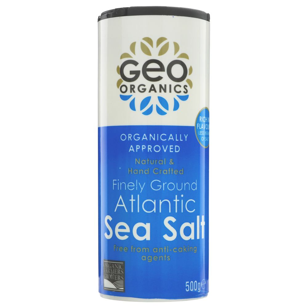Geo Organics Fine Sea Salt 500g - Organic Delivery Company