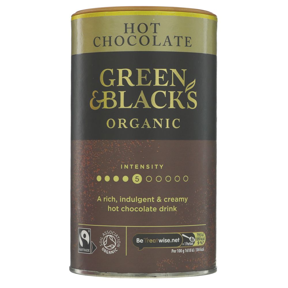Green & Black's Hot Chocolate 250g - Organic Delivery Company