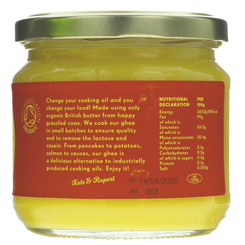 Happy Butter Organic Ghee 300g – Organic Delivery Company