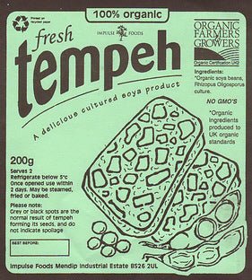 Impulse Organic Tempeh 200g - Organic Delivery Company