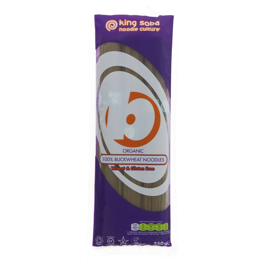 King Soba Buckwheat Noodles 250g - Organic Delivery Company