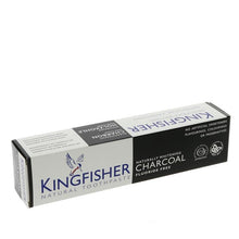 Load image into Gallery viewer, Kingfisher Toothpaste Charcoal 100ml - Organic Delivery Company
