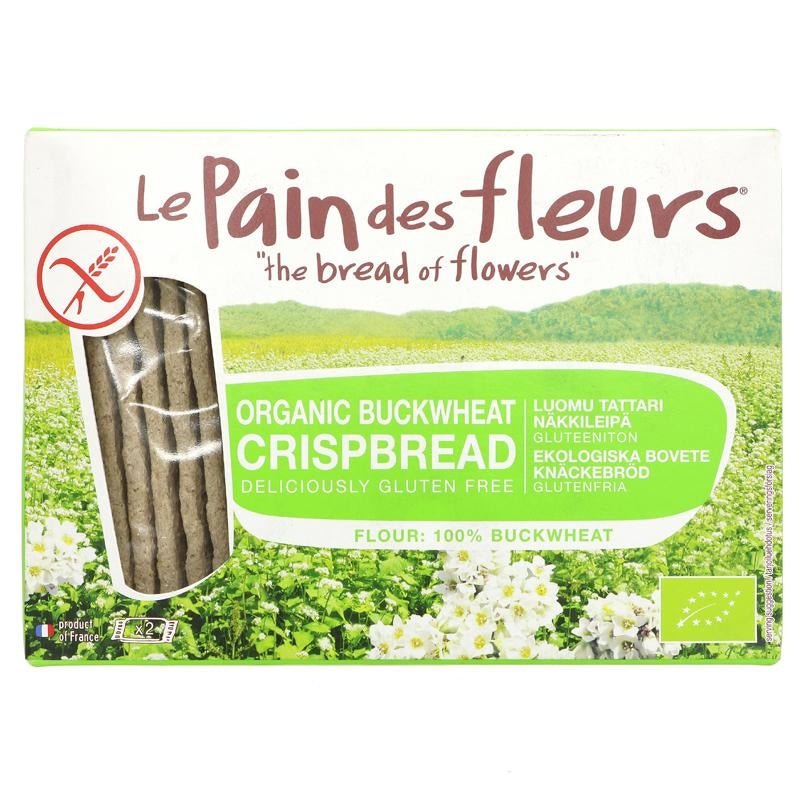 Le Pain Des Fleurs Buckwheat Crispbread 150g - Organic Delivery Company