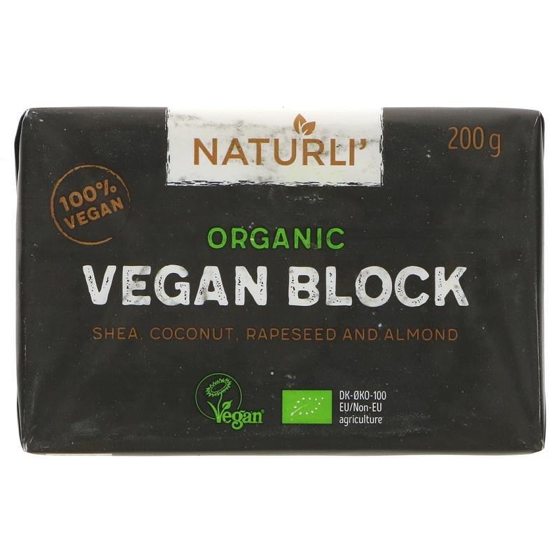 Naturli Vegan Butter Block 200g - Organic Delivery Company