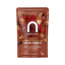 Load image into Gallery viewer, Naturya Breakfast Boost Cacao Crunch 150g - Organic Delivery Company
