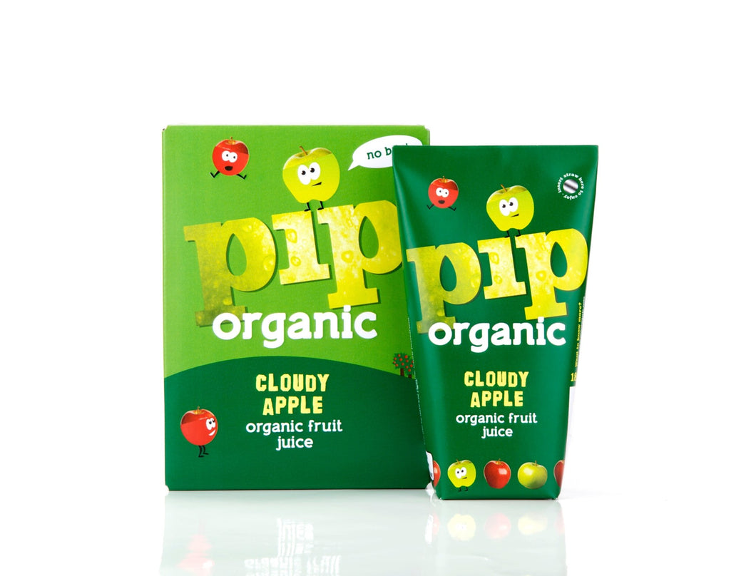 Pip Organic Cloudy Apple Juice 4 x 180ml - Organic Delivery Company