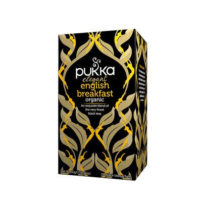 Pukka Elegant English Breakfast Tea - 20 Bags - Organic Delivery Company