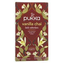 Load image into Gallery viewer, Pukka Vanilla Chai - 20 Bags - Organic Delivery Company
