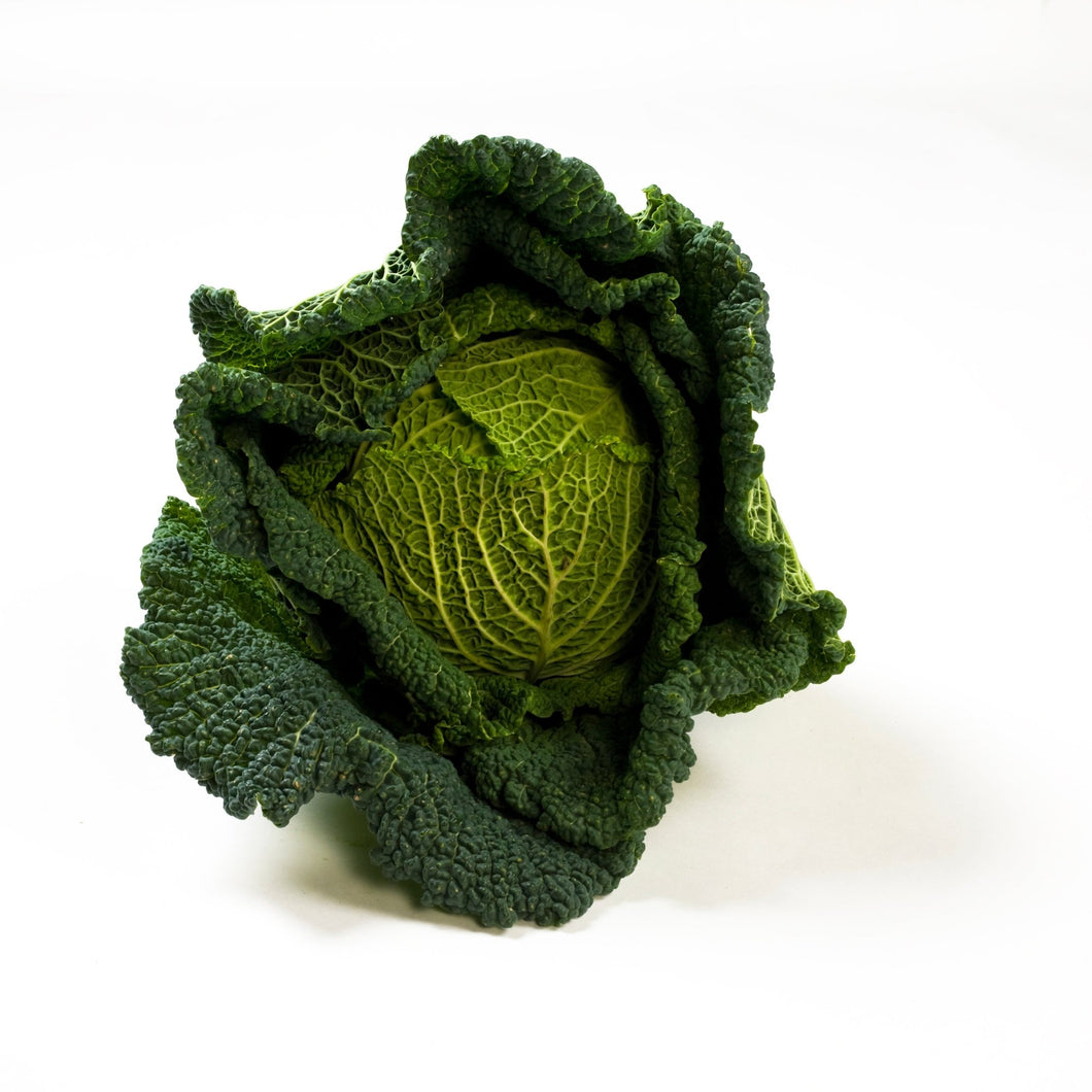 Savoy Cabbage (1 head) - Organic Delivery Company