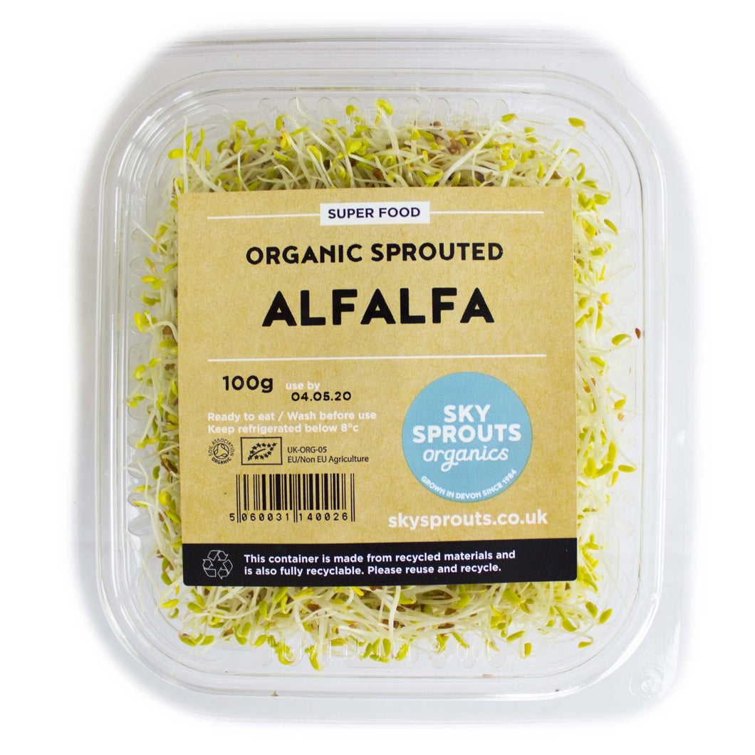 Sky Sprouts Alfalfa 100g - Organic Delivery Company