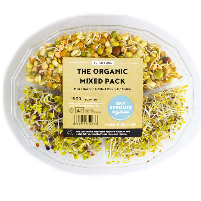 Sky Sprouts Mixed Pack 160g - Organic Delivery Company