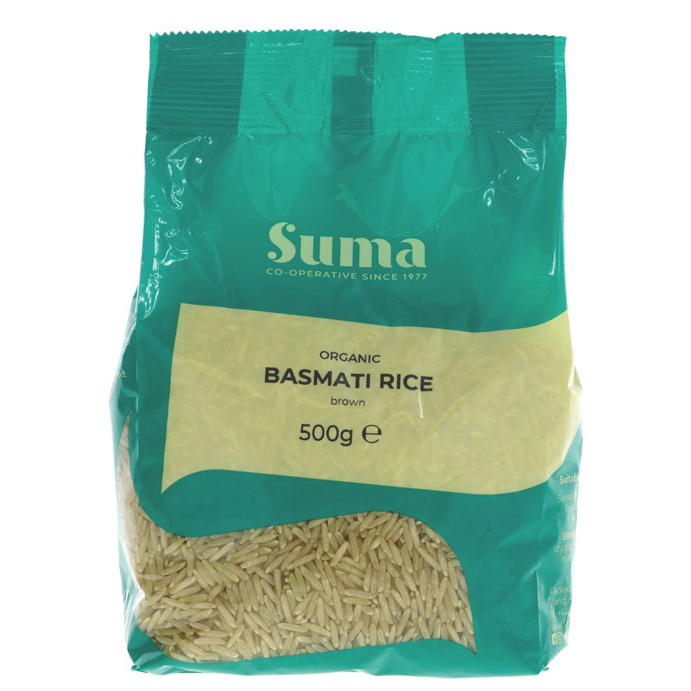Suma Brown Basmati Rice 500g - Organic Delivery Company