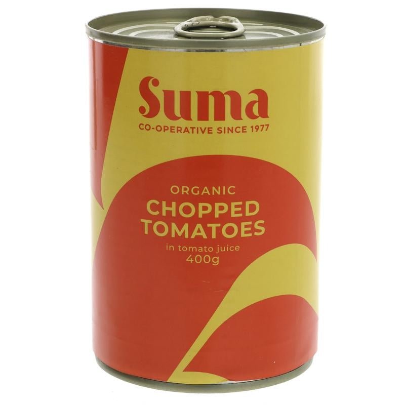 Suma Chopped Tomatoes 400g - Organic Delivery Company