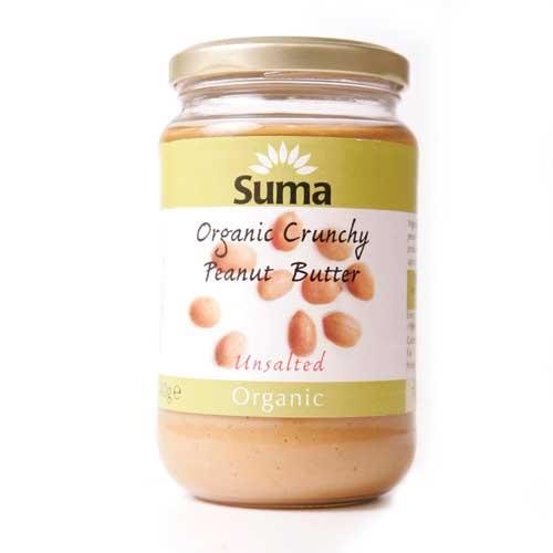 Suma Crunchy Peanut Butter No salt 340g - Organic Delivery Company