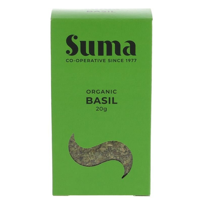 Suma Dried Basil 20g - Organic Delivery Company