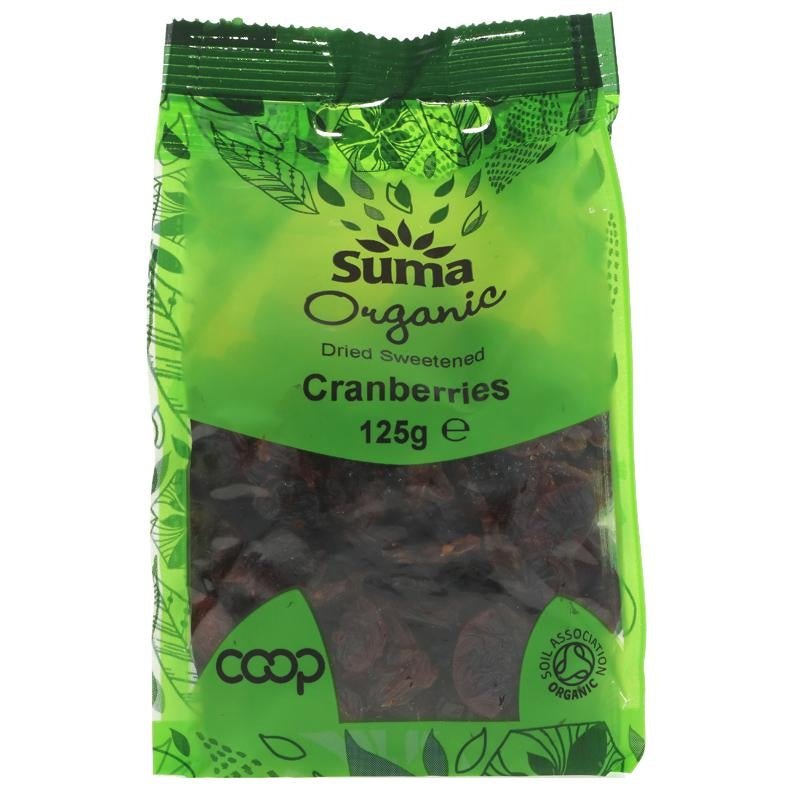Suma Dried Cranberries 125g - Organic Delivery Company