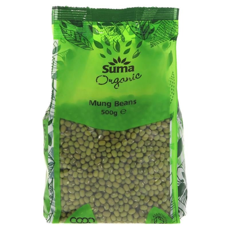 Suma Dried Mung Beans 500g - Organic Delivery Company
