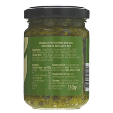 Load image into Gallery viewer, Suma Green Basil Pesto 130g - Organic Delivery Company
