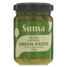 Load image into Gallery viewer, Suma Green Basil Pesto 130g - Organic Delivery Company
