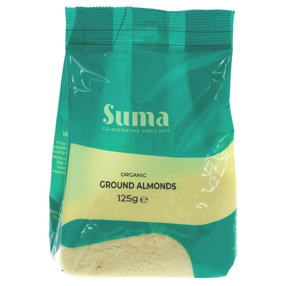Suma Ground Almonds 125g - Organic Delivery Company