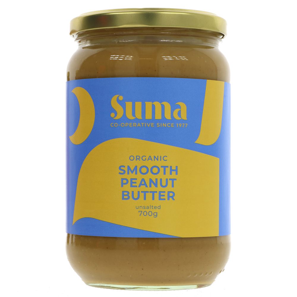 Suma Peanut Butter Smooth 700g - Organic Delivery Company