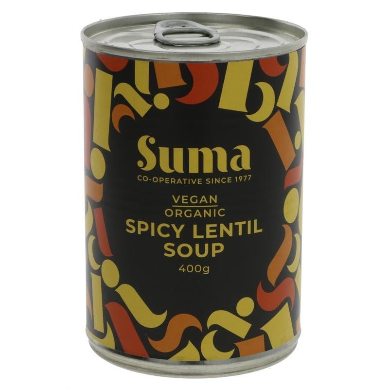 Suma Spicy Lentil Soup 400ml - Organic Delivery Company