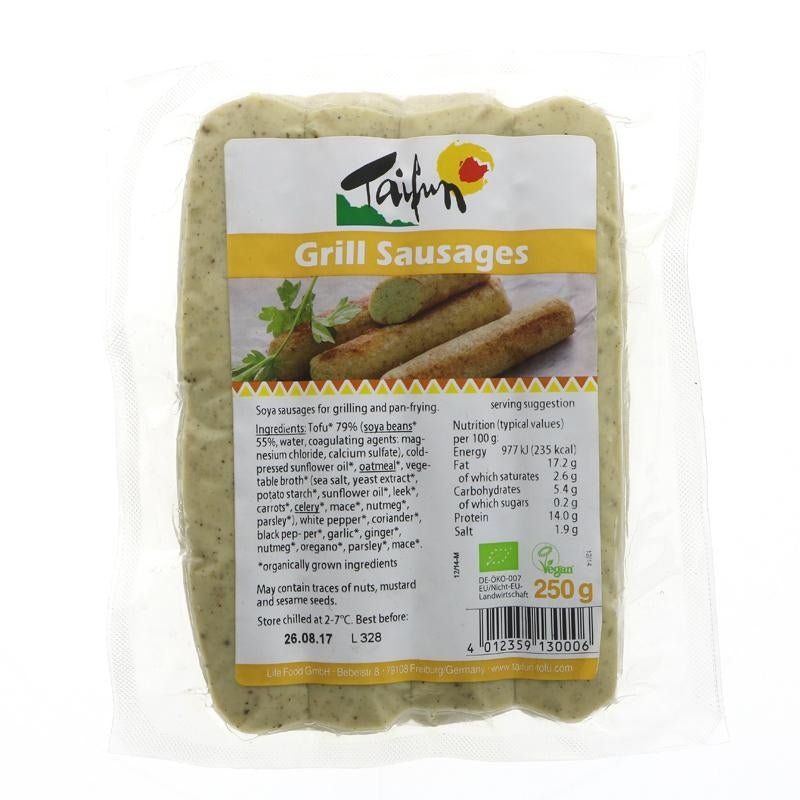 Taifun Grill Sausages 250g - Organic Delivery Company