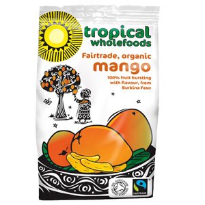 Tropical Wholefoods Dried Mango 100g - Organic Delivery Company