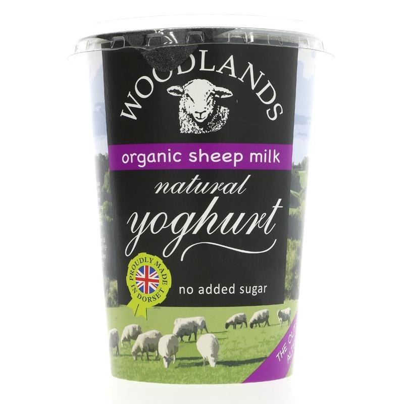 Woodlands Dairy Sheepmilk Natural Live Yoghurt 450g - Organic Delivery Company