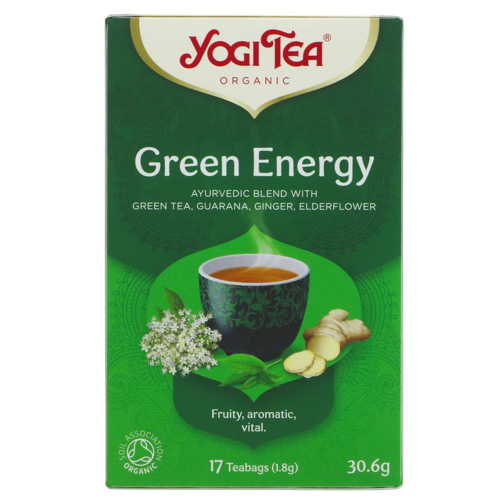 Yogi Green Energy Tea - 17 Bags - Organic Delivery Company